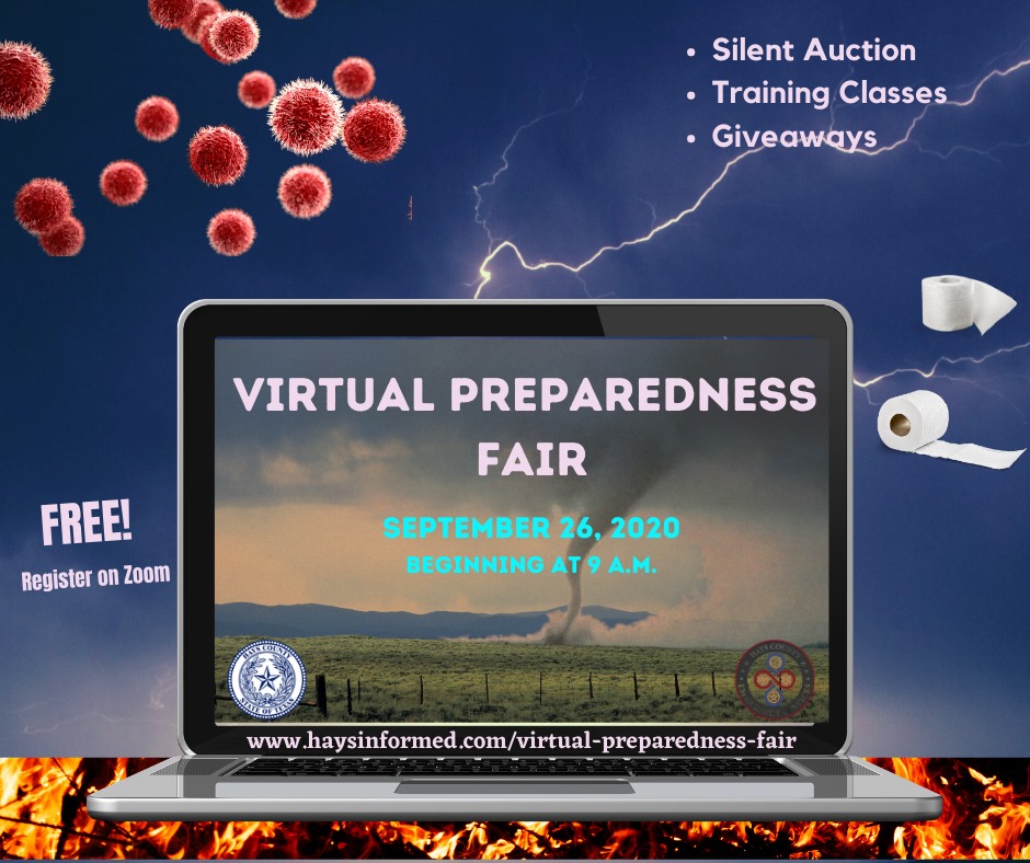 Hays County Virtual Preparedness Fair