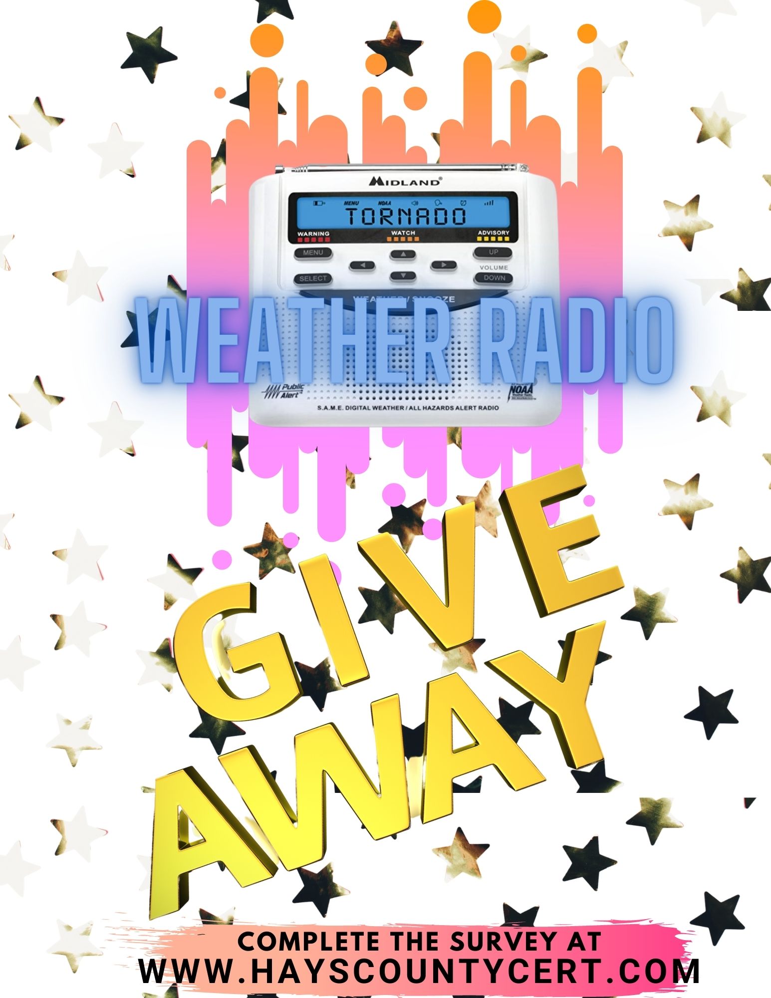 Weather Radio Giveaway